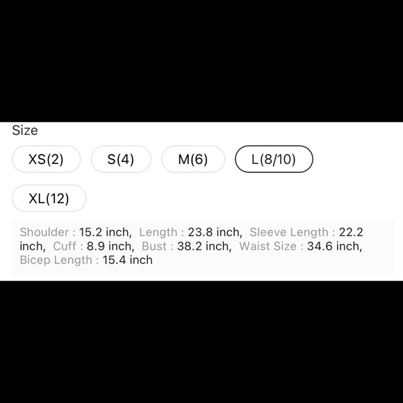 NWOT!Asymmetrical Neck top Knot Detail top - Picture 5 of 5